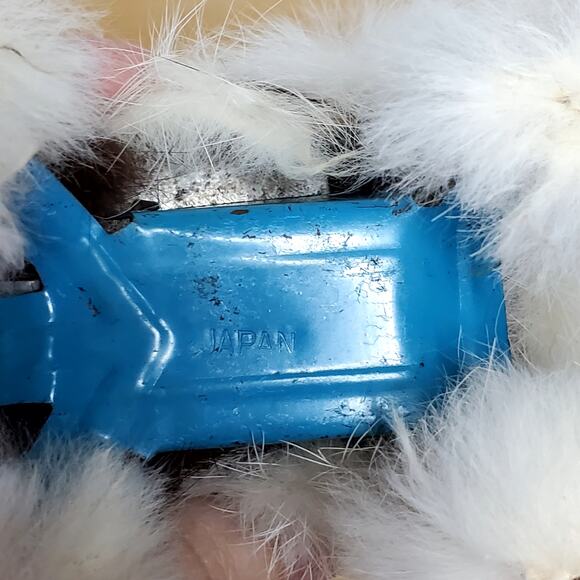 Japanese Made Tin Wind Up Bouncing Toy Dog 4" Mechanical Signed Japan Vtg - Picture 5 of 7